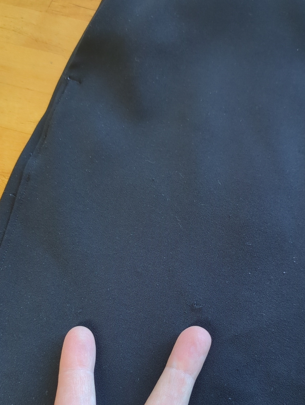 Lulu On The Fly Woven Black Women's Pants Size 6 - Picture 4 of 8